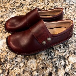 Algeria Delilah Chestnut Shoes EU 38 US 7.5 Beautiful Brown Leather‎ EUC